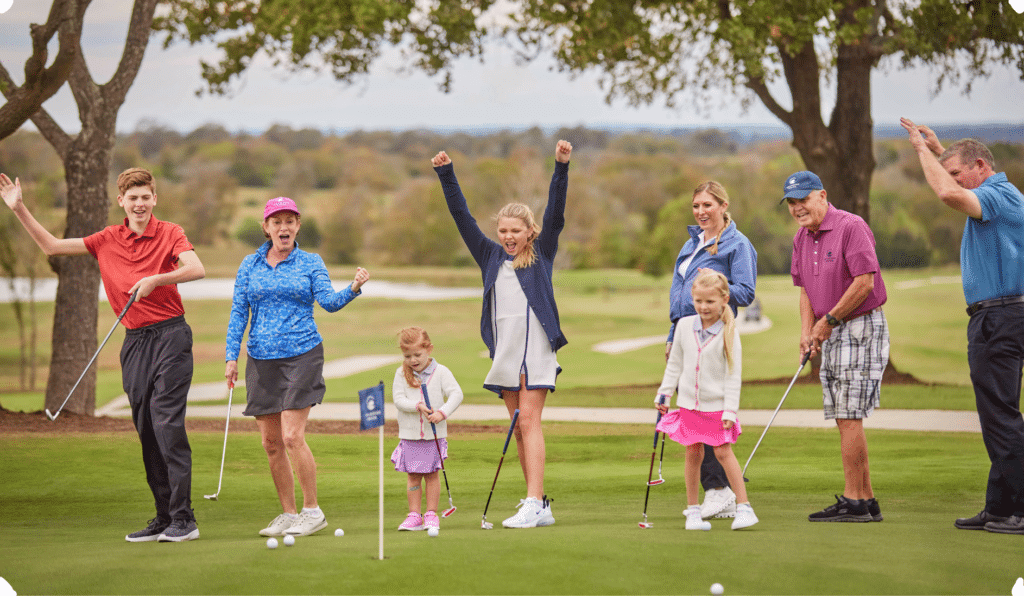 active adult community amenities - golf course