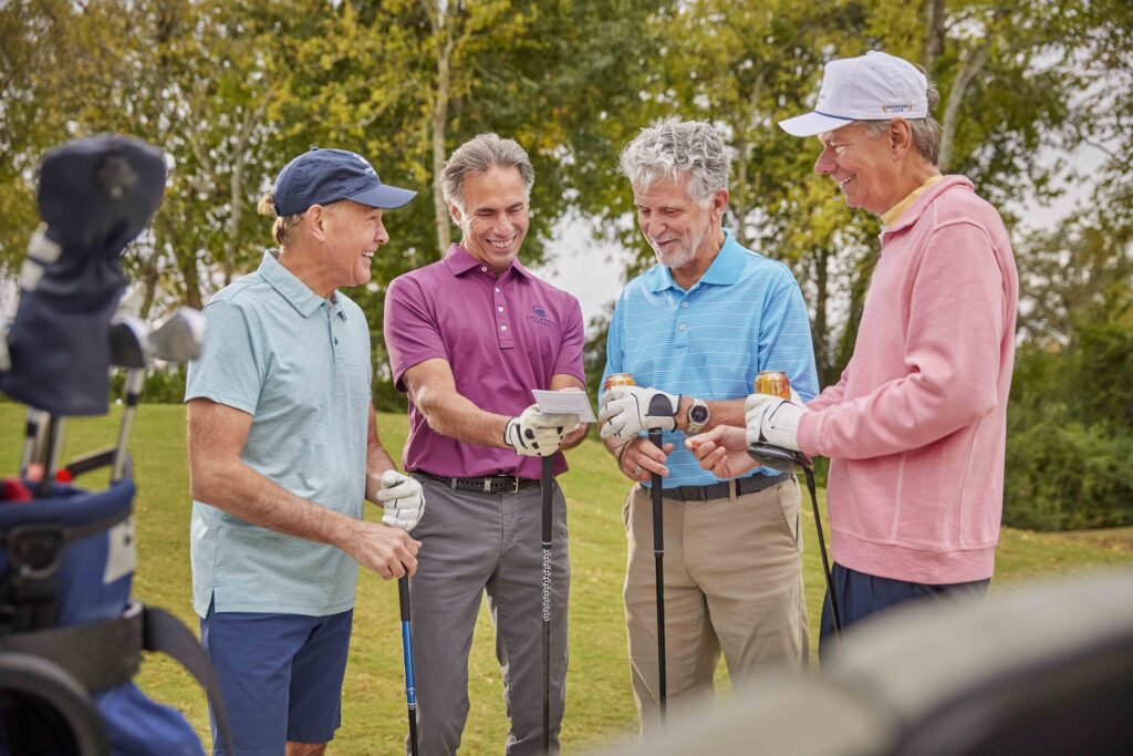 55+ stay and play experience - golfing