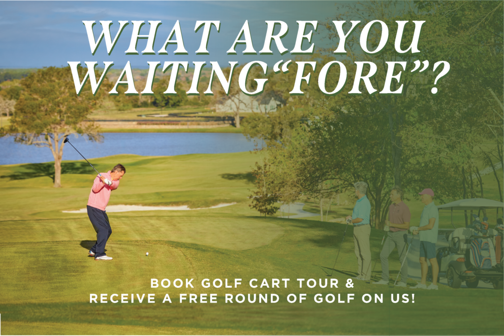 Book a Golf Cart Tour Chambers Creek