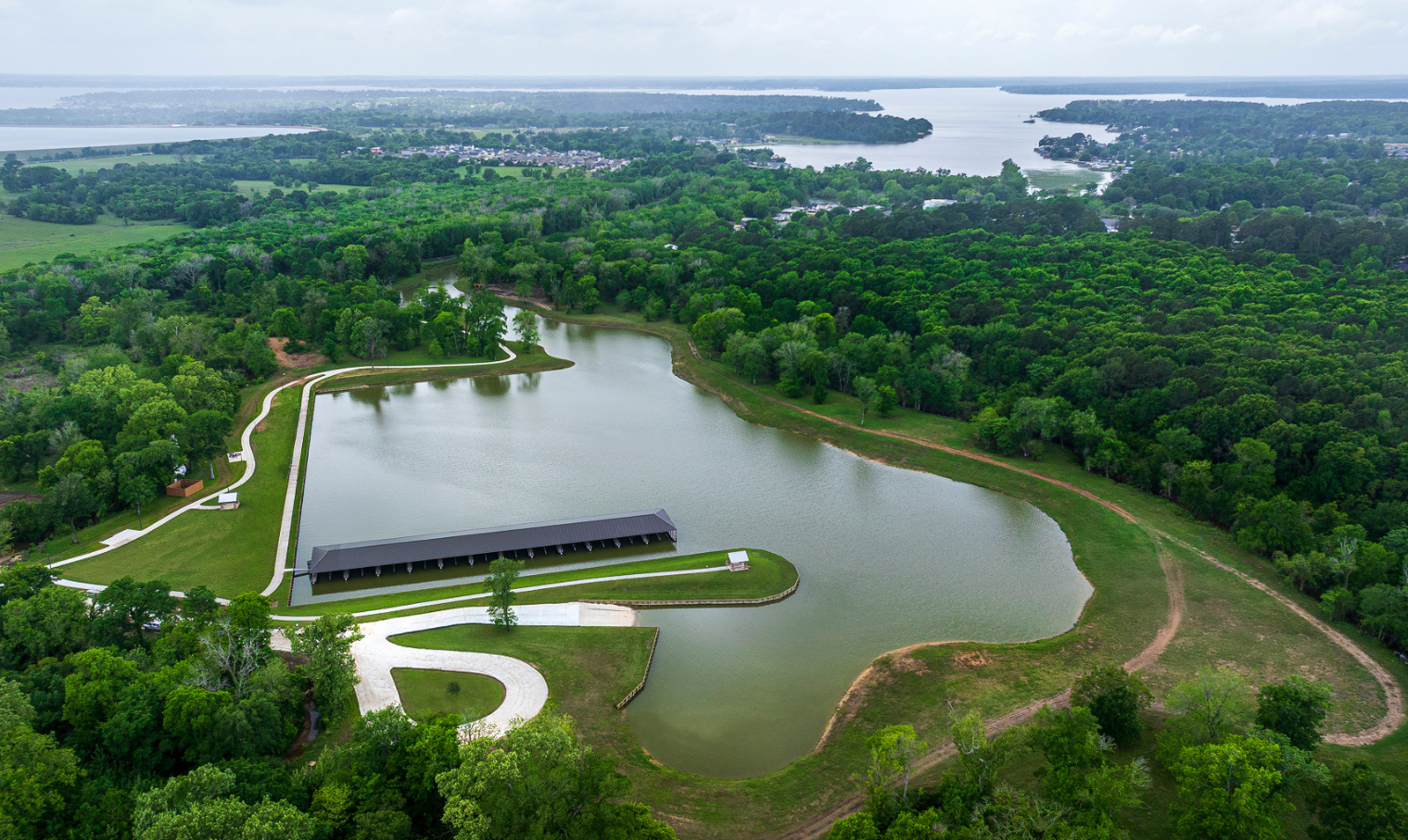 Lake Conroe marina tour