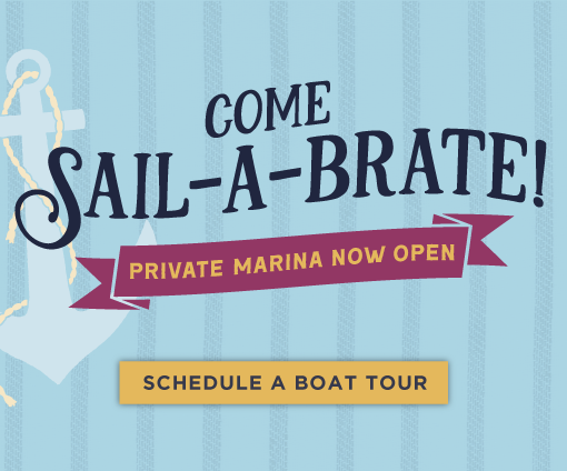 Marina grand opening popup