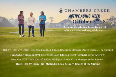 Active Aging Week 87 active adult lifestyle